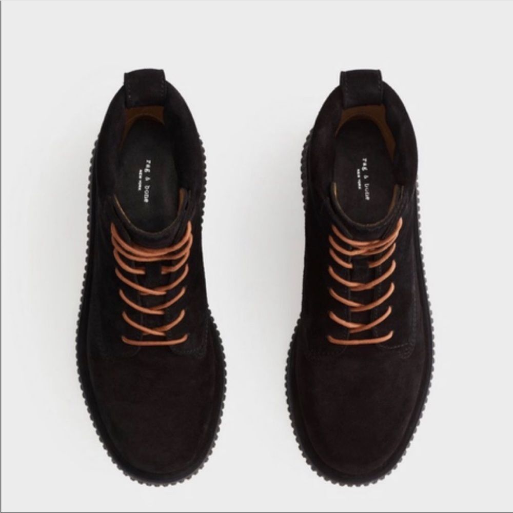 Rag and Bone Sloane Boots Black 37.5 - Picture 4 of 9